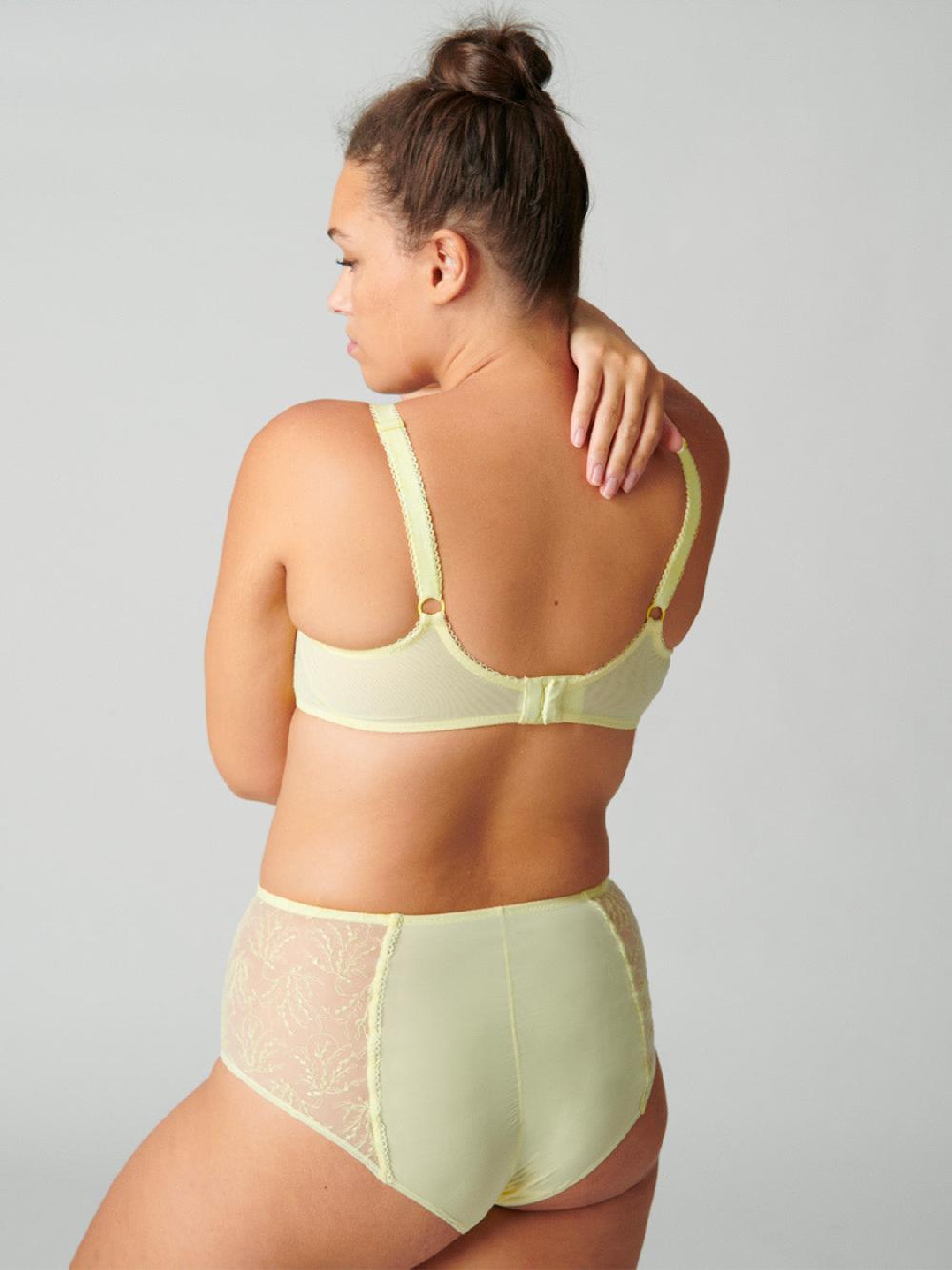 Simone Pérèle Soutien-gorge Emboitant Pour Poitrine Généreuse - Jaune Yuzu