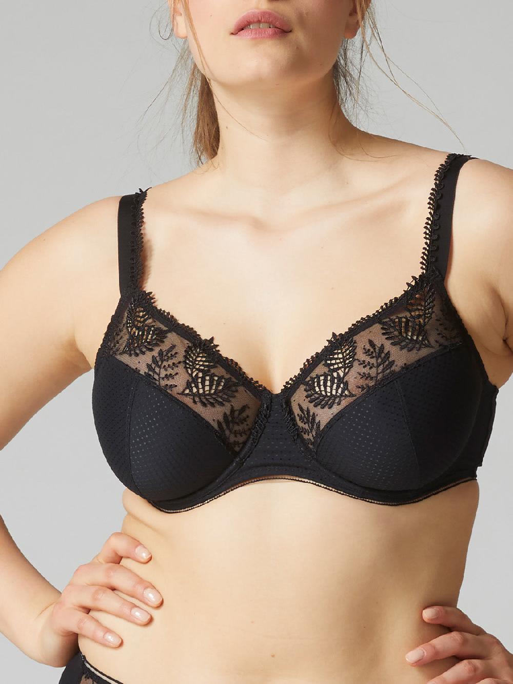 simone pérèle Soutien-gorge emboitant pour poitrine généreuse - Noir