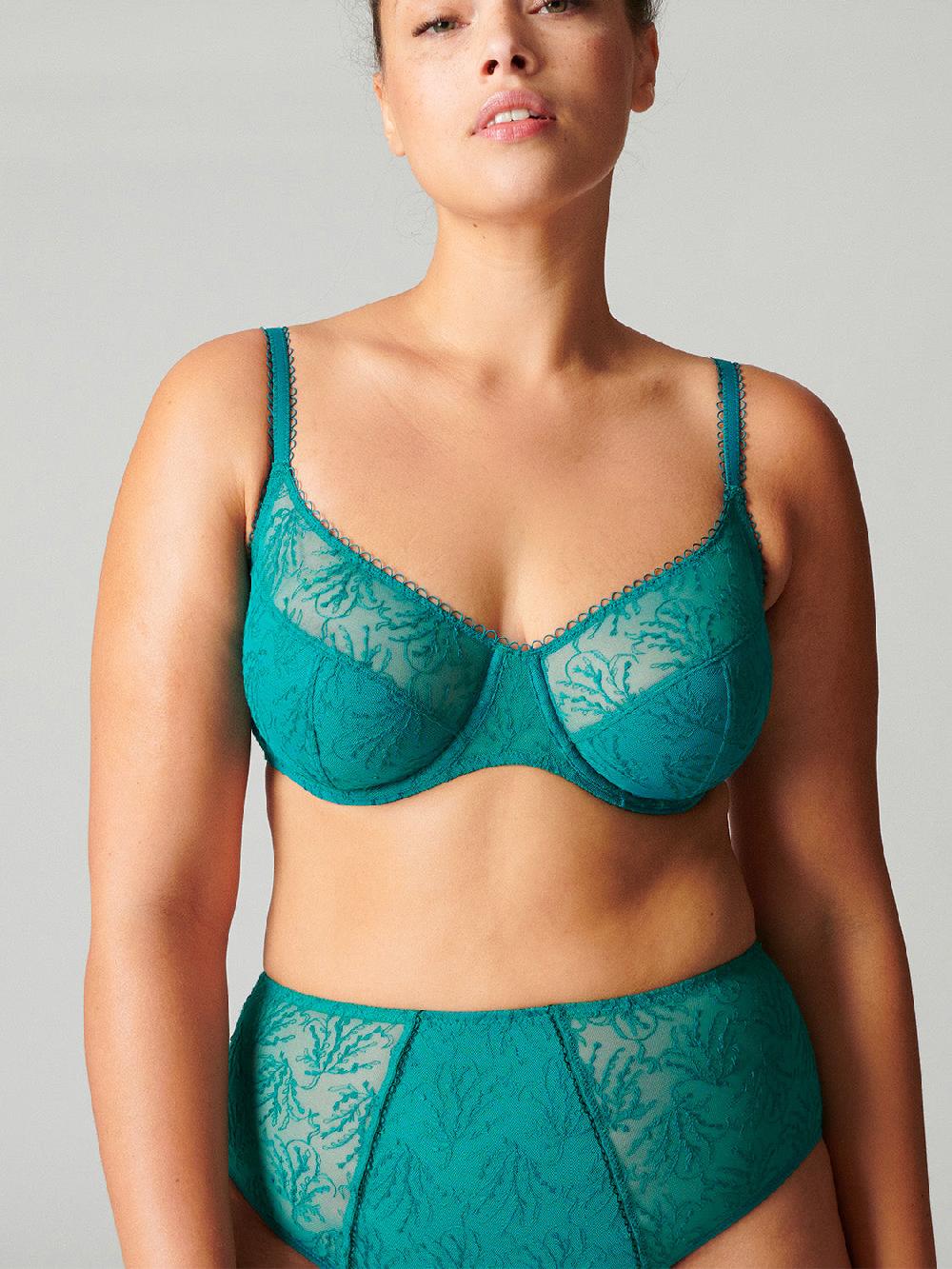 Simone Pérèle Soutien-gorge Emboitant Pour Poitrine Généreuse - Vert émeraude