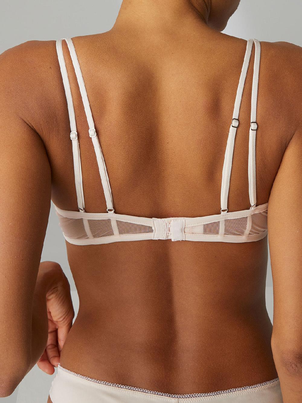 Simone Pérèle Soutien-gorge Plongeant Mono-armature - Rose Pop