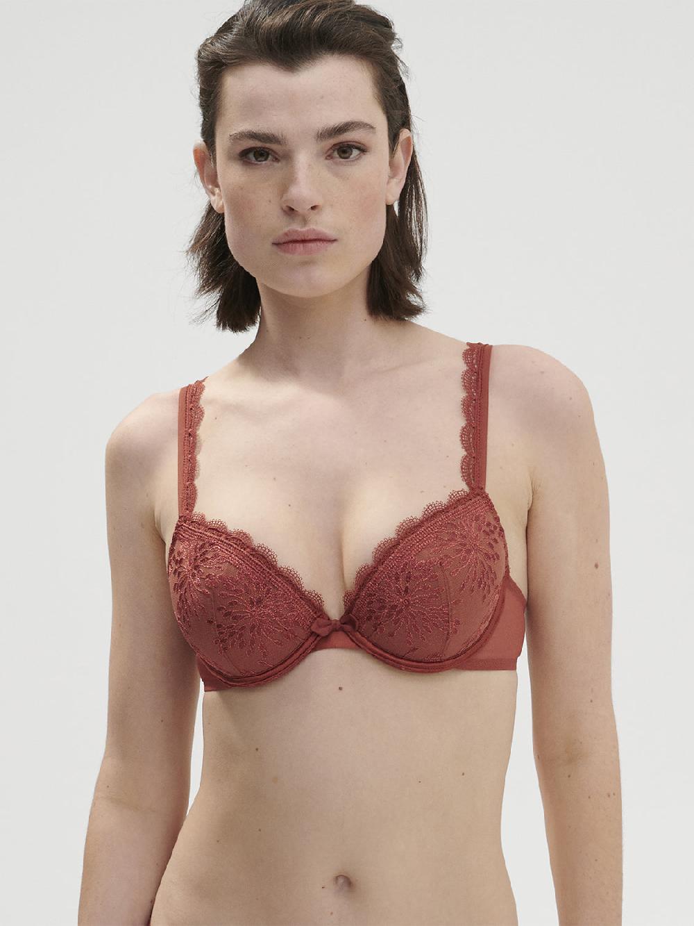 simone pérèle Soutien-gorge push-up - Terre de Sienne