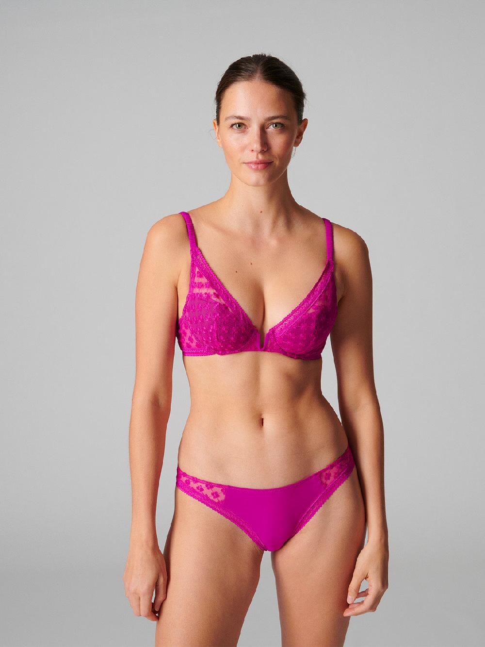 Simone Pérèle Soutien-gorge Push-up Triangle - Bougainvillier