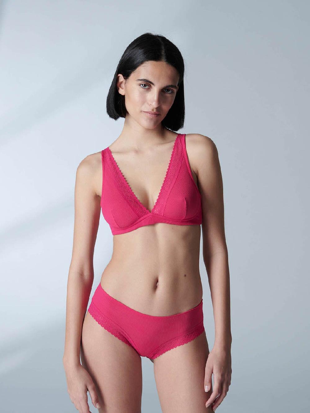 Simone Pérèle Soutien-gorge Sans-armatures Structuré - Fuschia