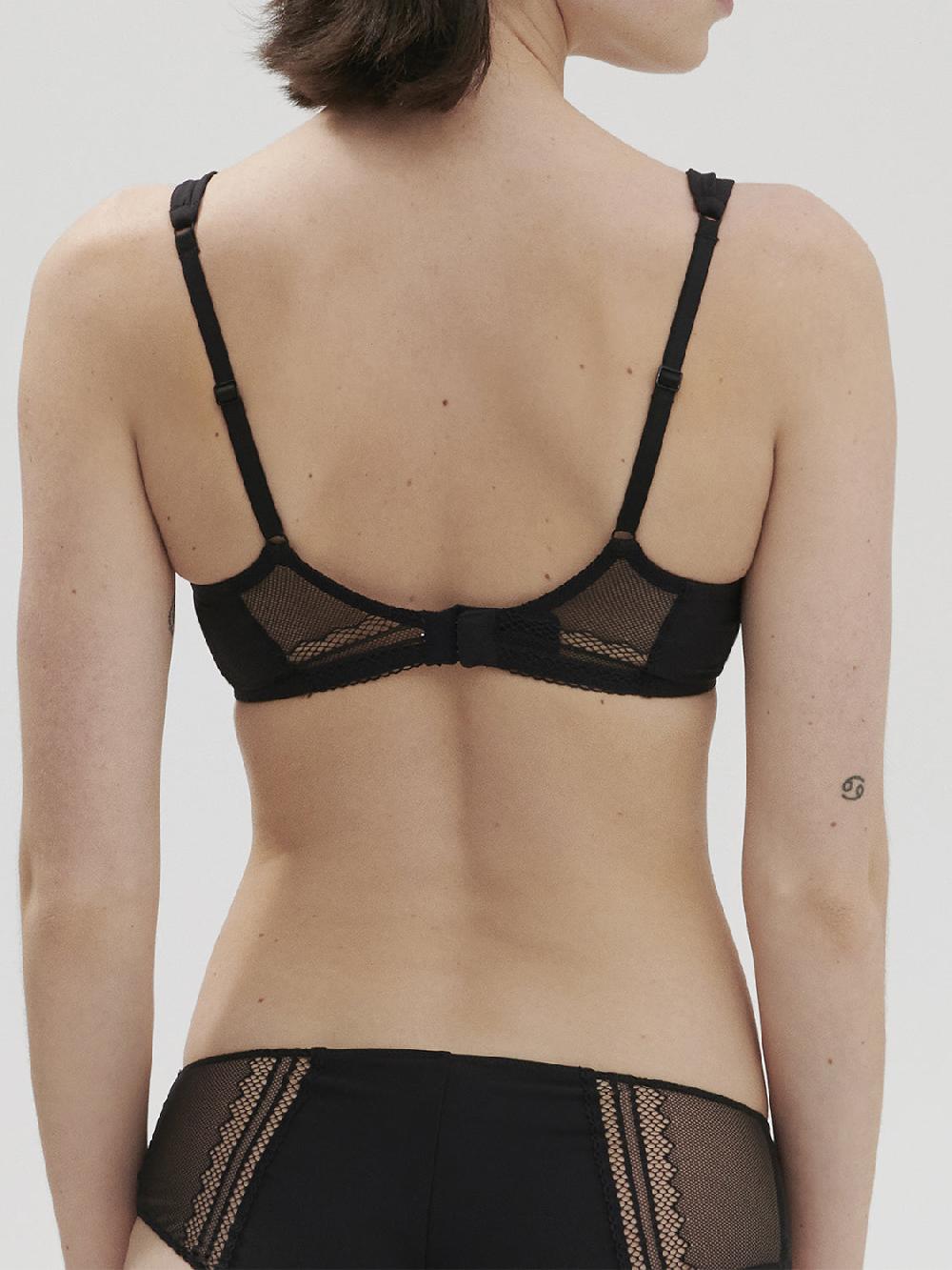 Simone Pérèle Soutien-gorge Sans-armatures Structuré - Noir