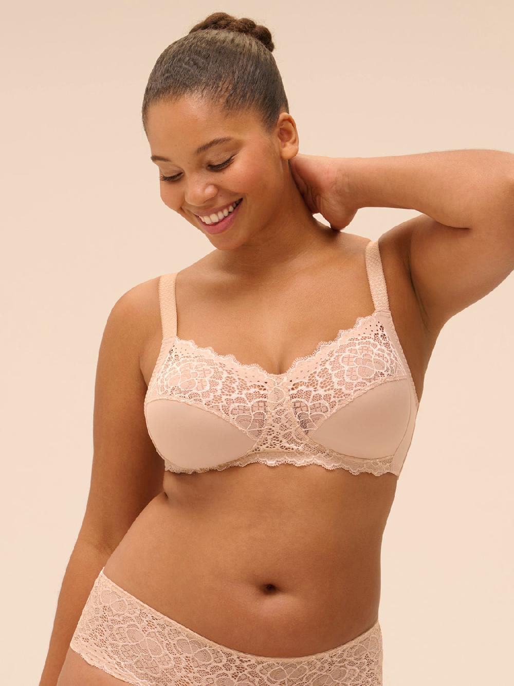 Simone Pérèle Soutien-gorge Sans-armatures Structuré - Peau Rosée