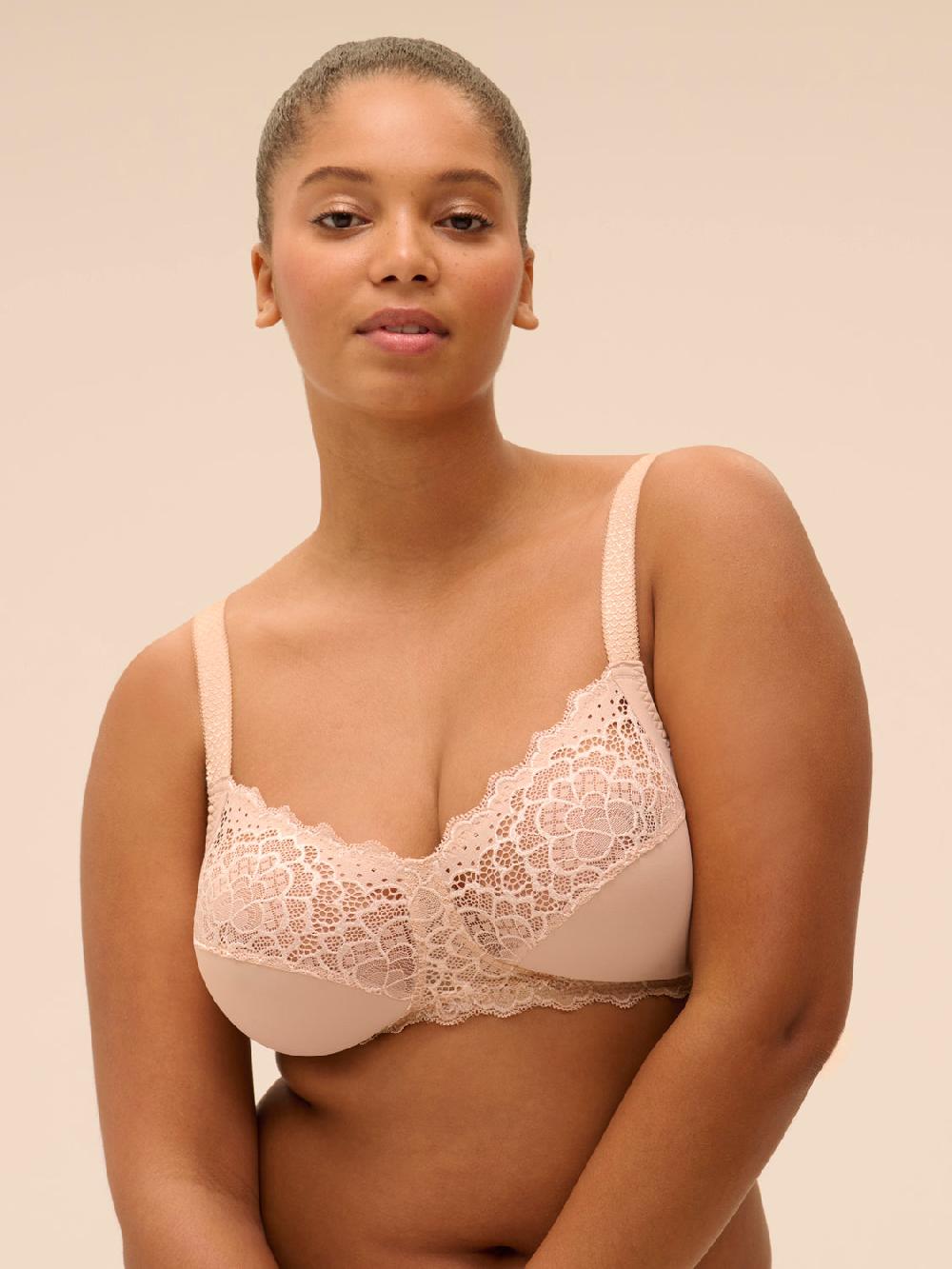 Simone Pérèle Soutien-gorge Sans-armatures Structuré - Peau Rosée