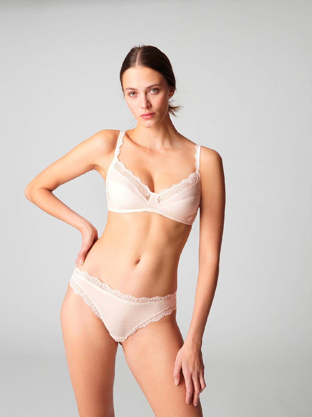 simone pérèle Soutien-gorge sans-armatures structuré - Rose sakura