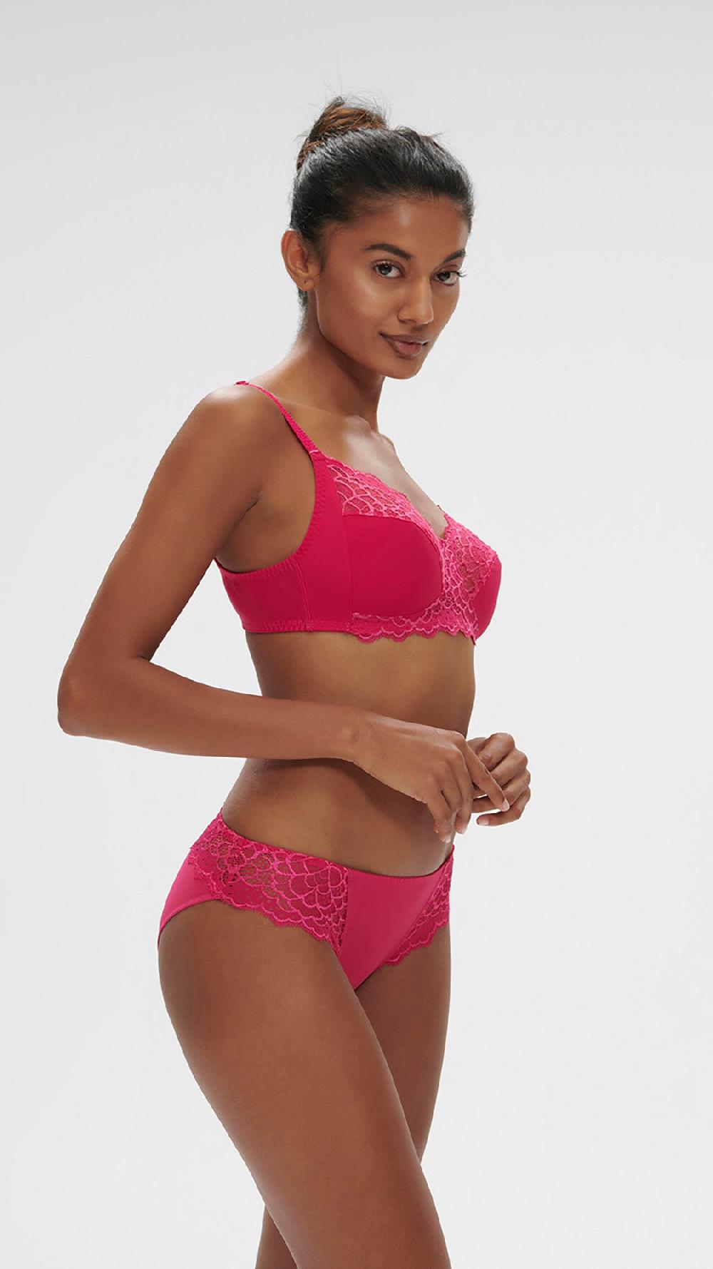 Simone Pérèle Soutien-gorge Sans-armatures Structuré - Rose Teaberry