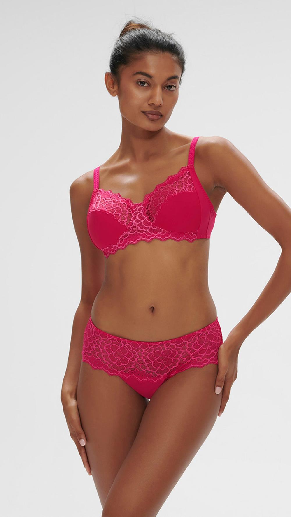 Simone Pérèle Soutien-gorge Sans-armatures Structuré - Rose Teaberry