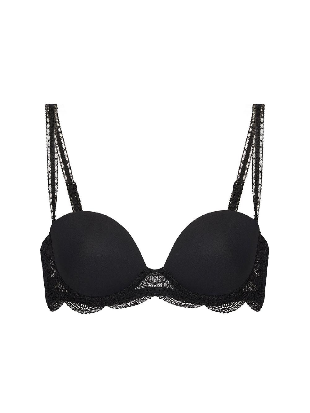 Simone Pérèle Soutien-gorge Sans-bretelles Décolleté Plongeant - Noir