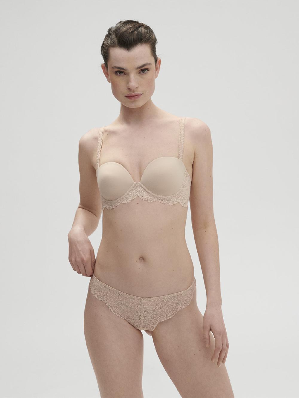 Simone Pérèle Soutien-gorge Sans-bretelles Décolleté Plongeant - Peau Rosée