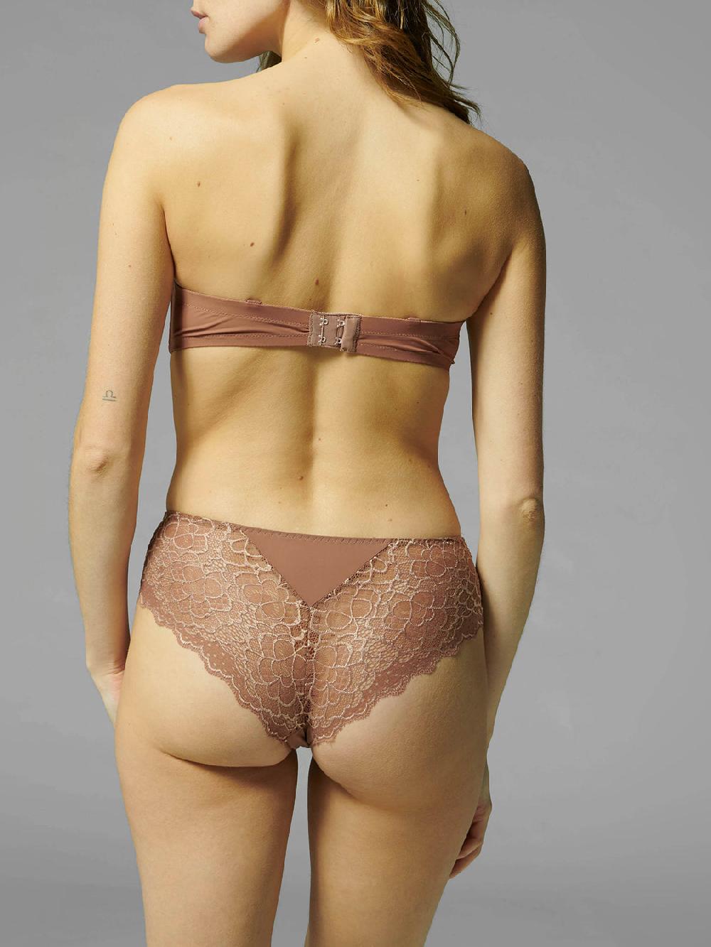 Simone Pérèle Soutien-gorge Sans Bretelles En Spacer 3D - Brun Coco