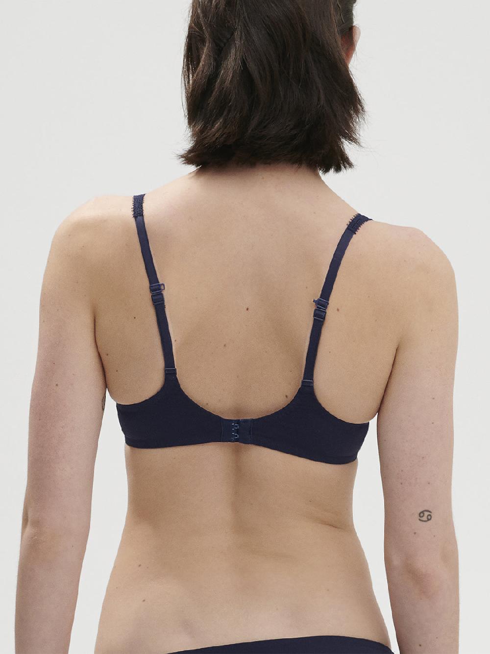 Simone Pérèle Soutien-gorge Spacer Décolleté Plongeant - Bleu Cosmic