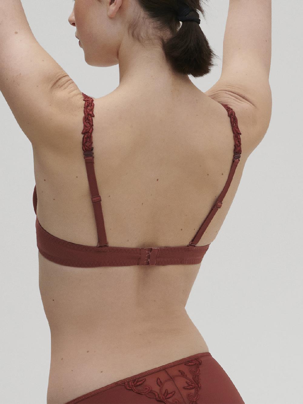 Simone Pérèle Soutien-gorge Spacer Décolleté Plongeant - Brun Canyon