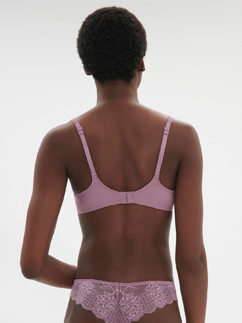 Simone Pérèle Soutien-gorge Spacer Décolleté Plongeant - Mauve Glamour