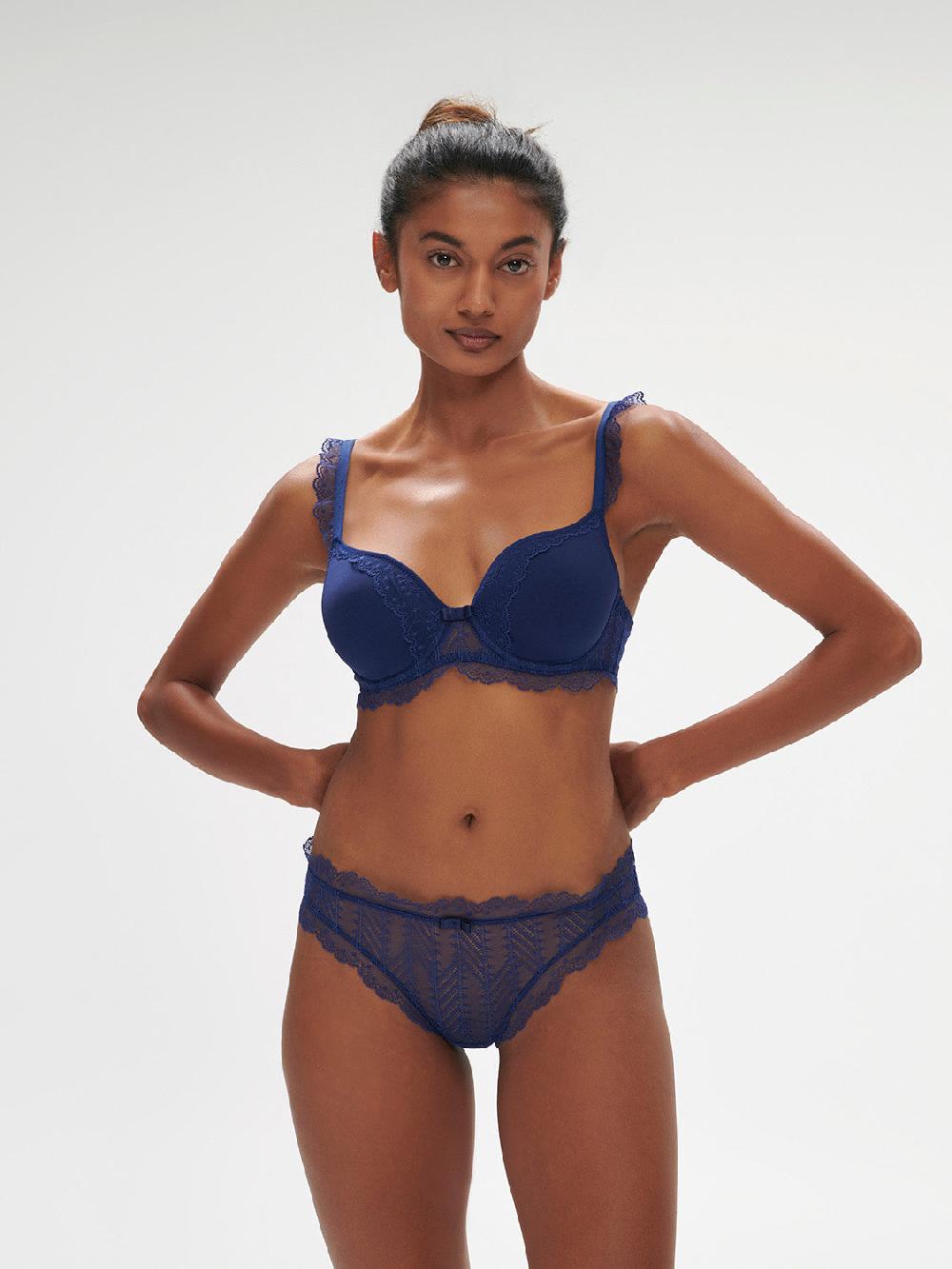 Simone Pérèle Soutien-gorge Spacer Décolleté Plongeant - Midnight