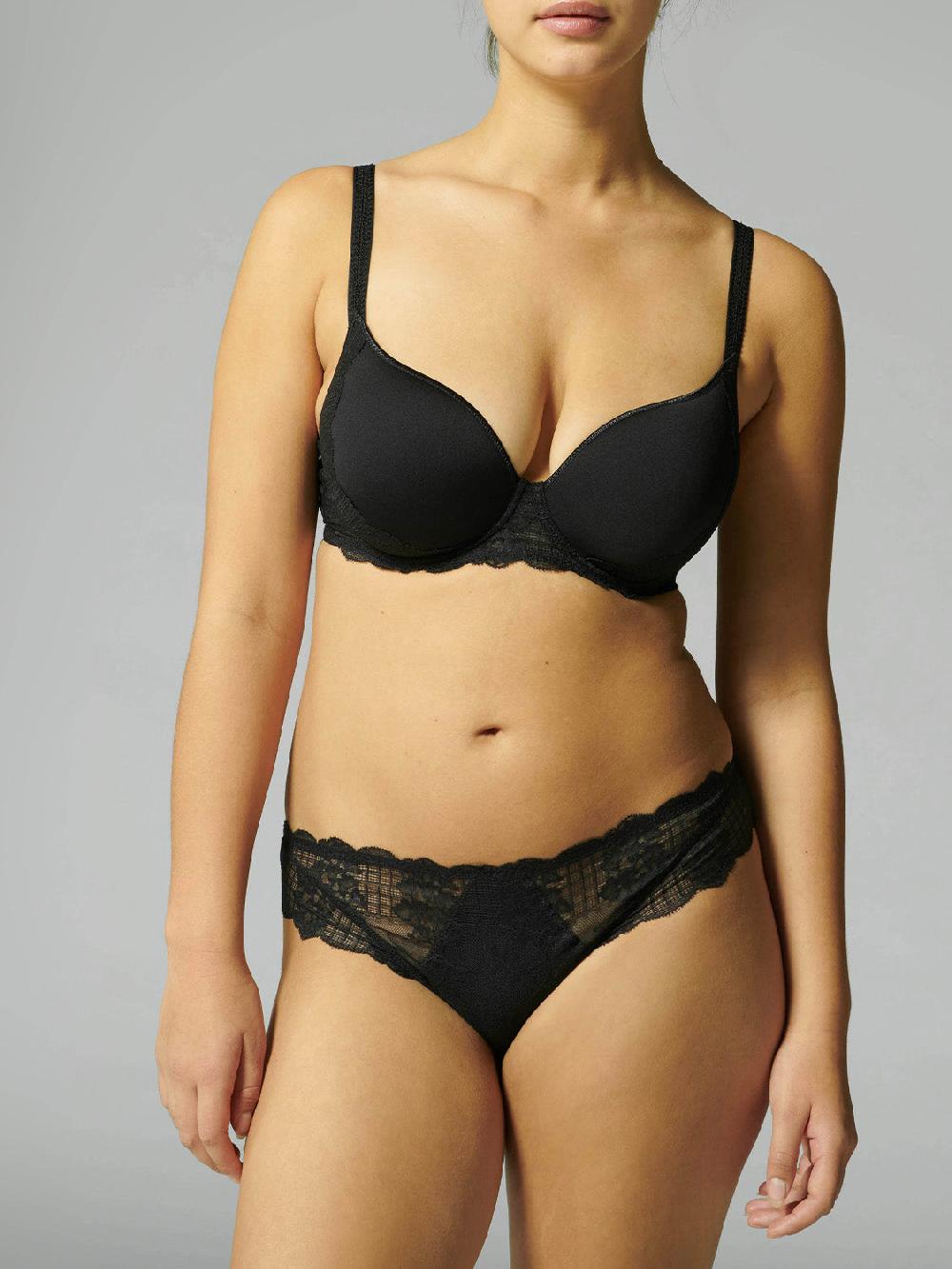 Simone Pérèle Soutien-gorge Spacer Décolleté Plongeant - Noir
