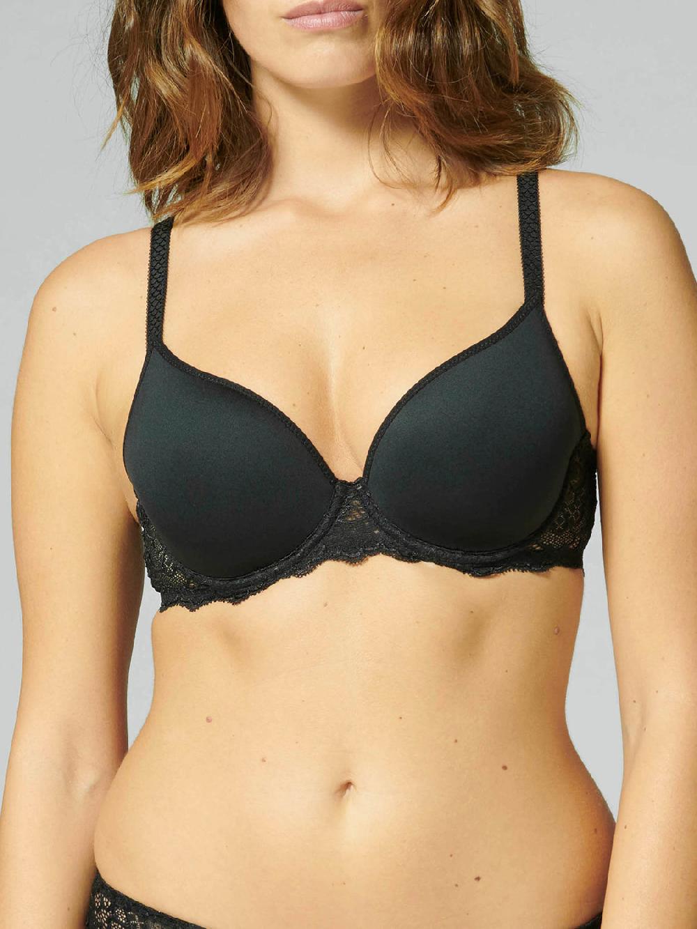 simone pérèle Soutien-gorge spacer décolleté plongeant - Noir