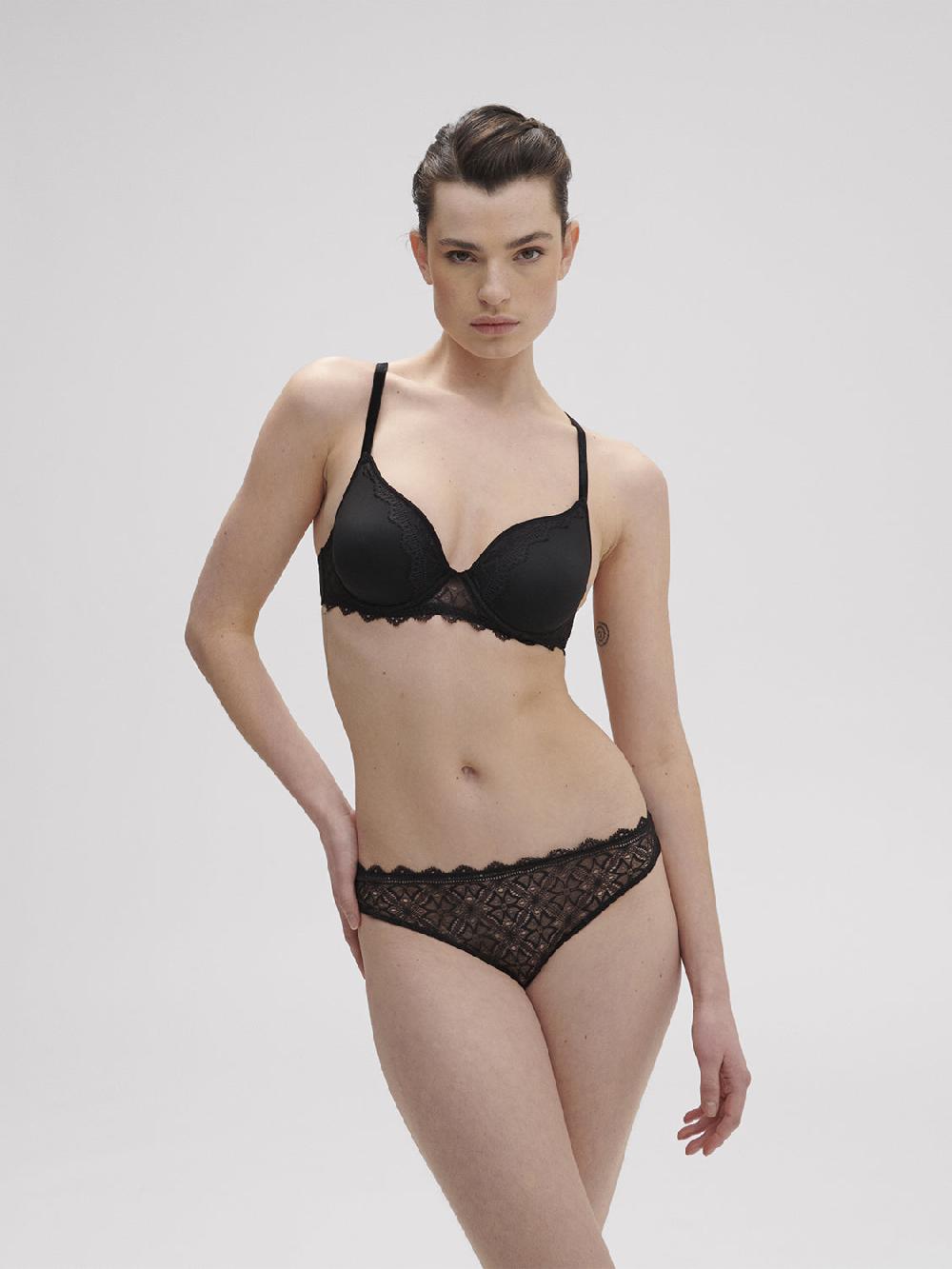 Simone Pérèle Soutien-gorge Spacer Décolleté Plongeant - Noir