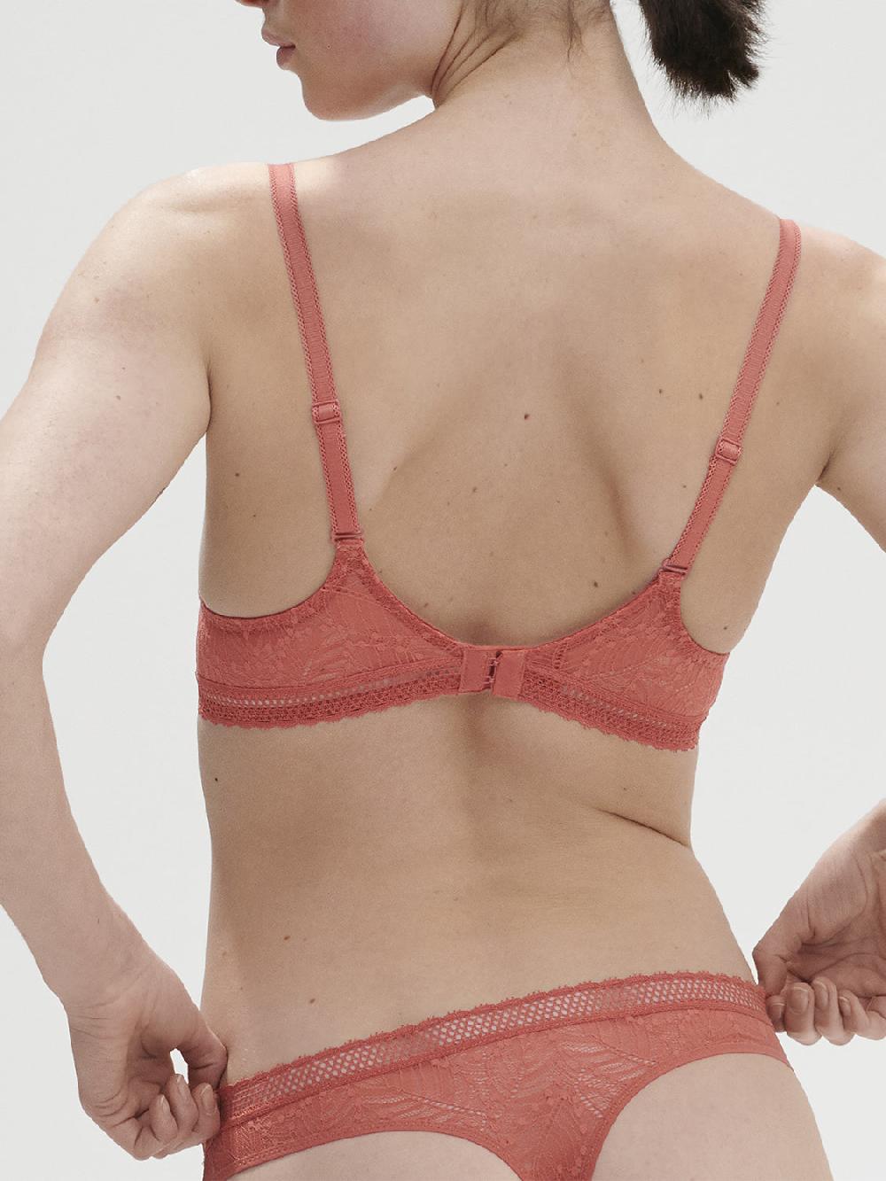 Simone Pérèle Soutien-gorge Spacer Décolleté Plongeant - Rose Texas