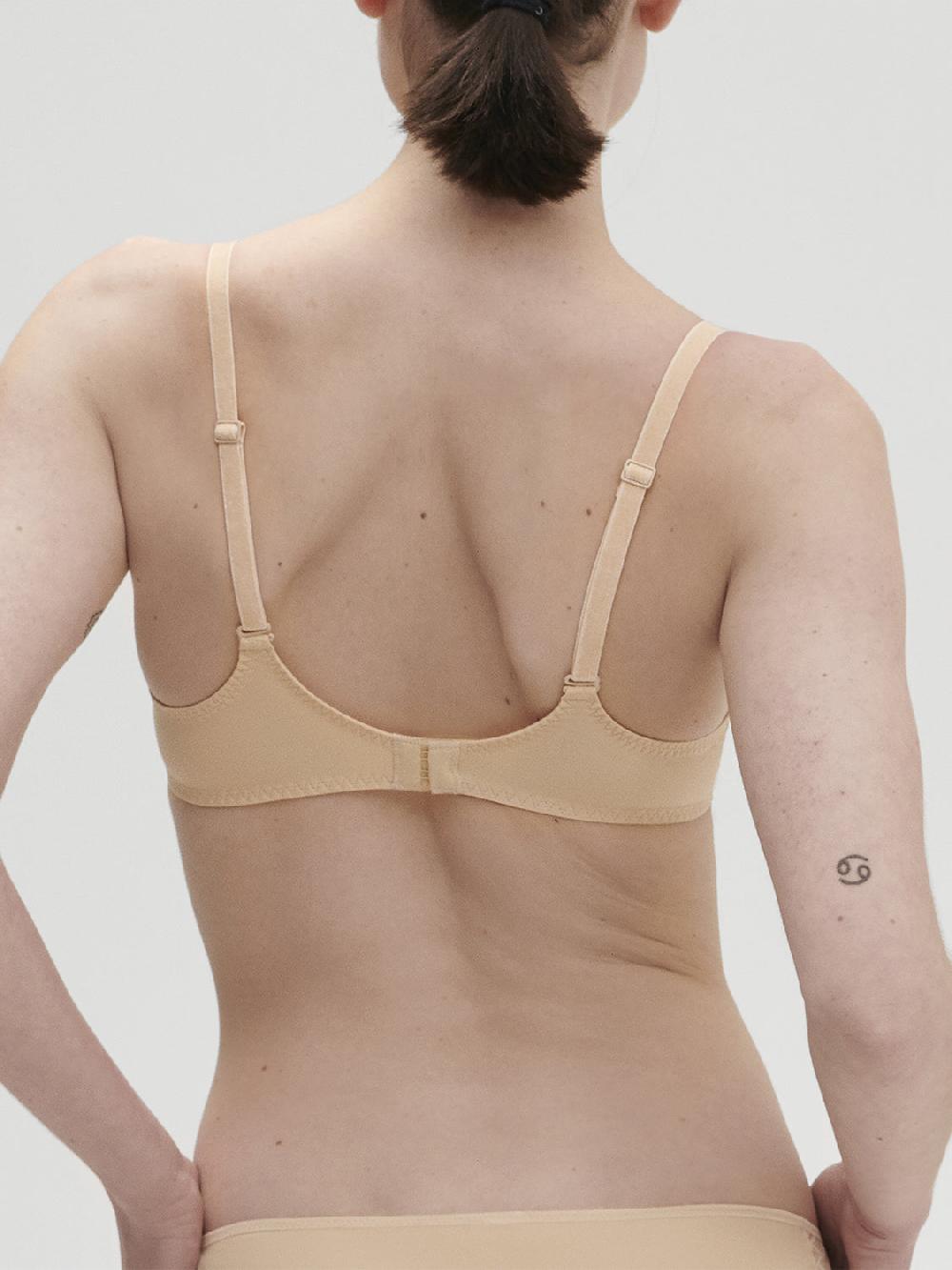 Simone Pérèle Soutien-gorge Spacer Décolleté Plongeant - Vanille