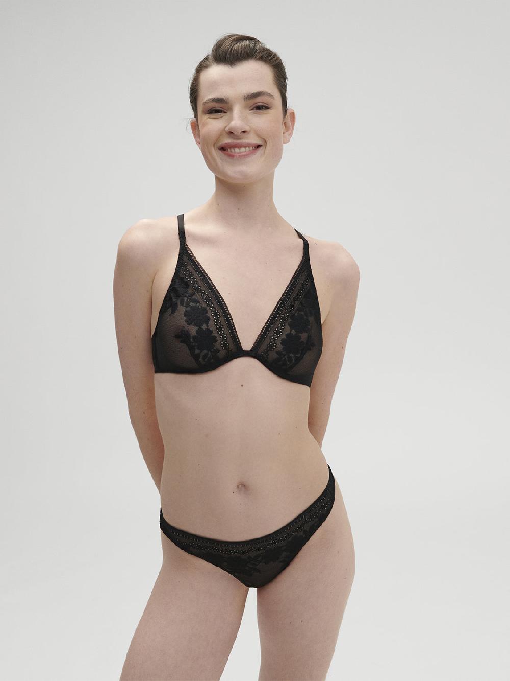 Simone Pérèle Soutien-gorge Triangle Avec Armatures - Noir