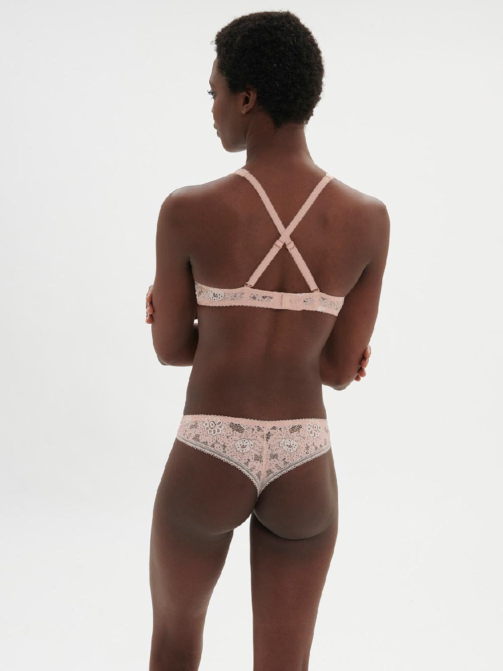 Simone Pérèle Soutien-gorge Triangle Avec Armatures - Rose Ballet