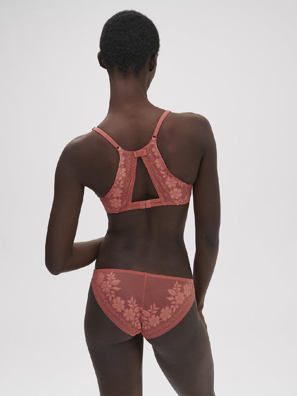 Simone Pérèle Soutien-gorge Triangle Avec Armatures - Rose Texas
