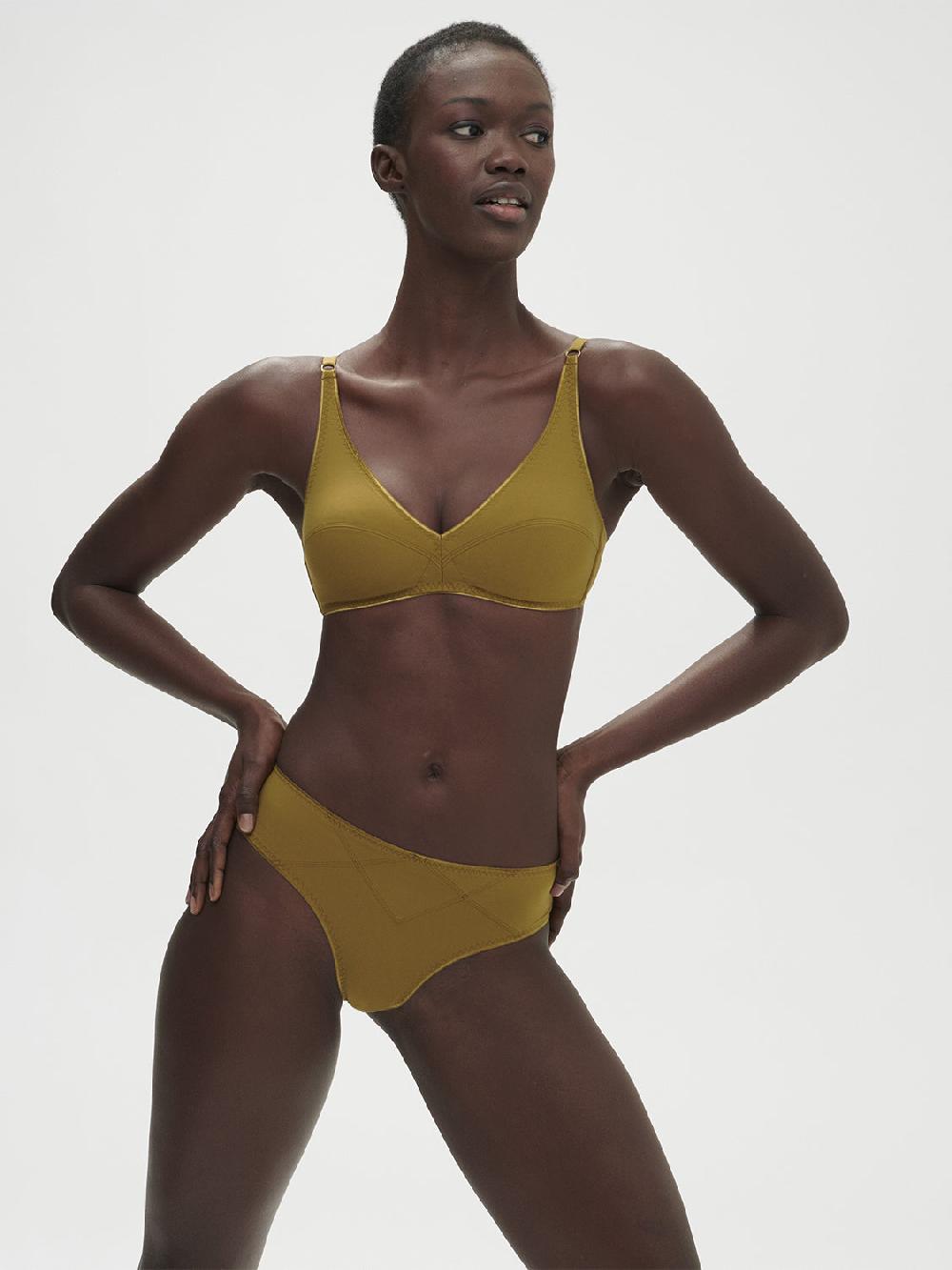 Simone Pérèle Soutien-gorge Triangle Sans-armatures - Bronze