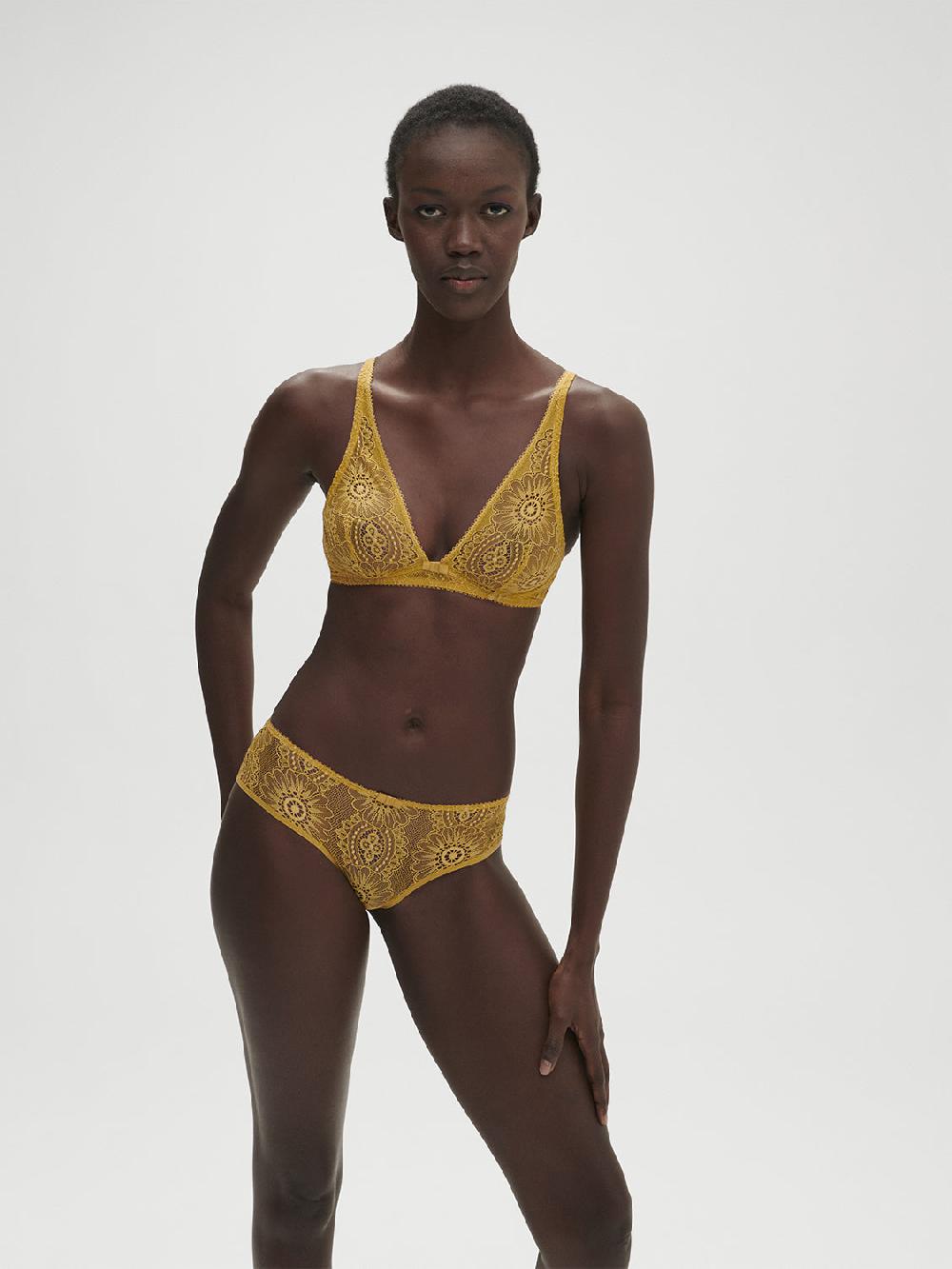 Simone Pérèle Soutien-gorge Triangle Sans-armatures - Golden Yellow