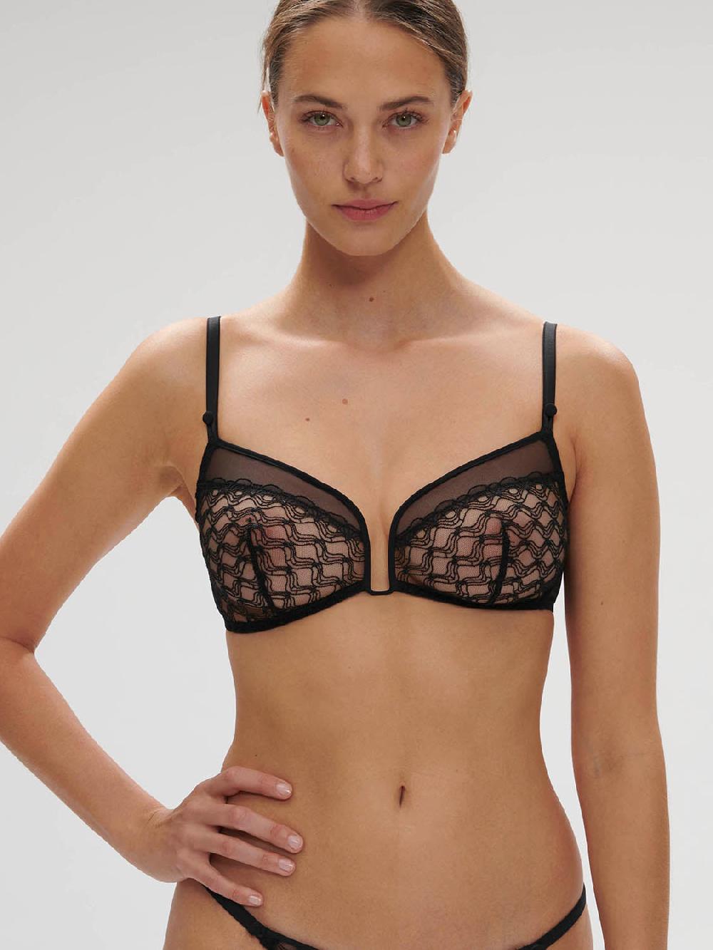 simone pérèle Soutien-gorge triangle sans-armatures - Noir simone pérèle Soutien-gorge triangle sans-armatures - Noir
