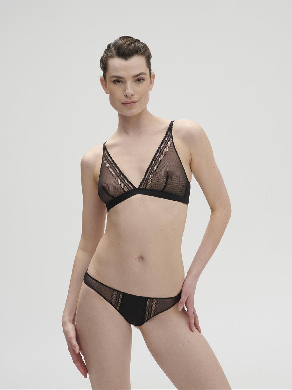 Simone Pérèle Soutien-gorge Triangle Sans-armatures - Noir