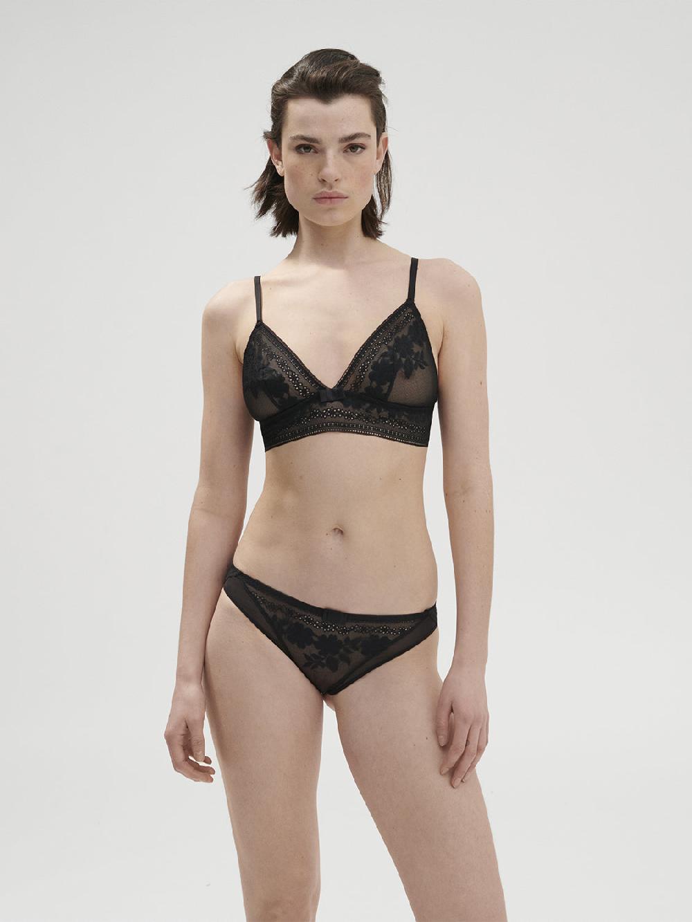 Simone Pérèle Soutien-gorge Triangle Sans-armatures - Noir