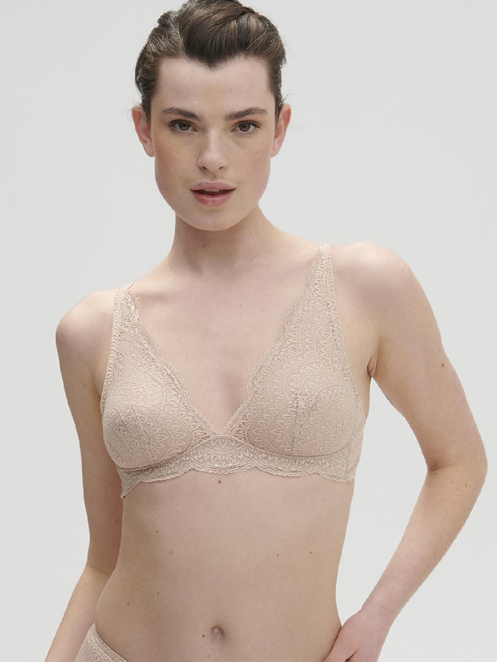 simone pérèle Soutien-gorge triangle sans-armatures - Peau Rosée