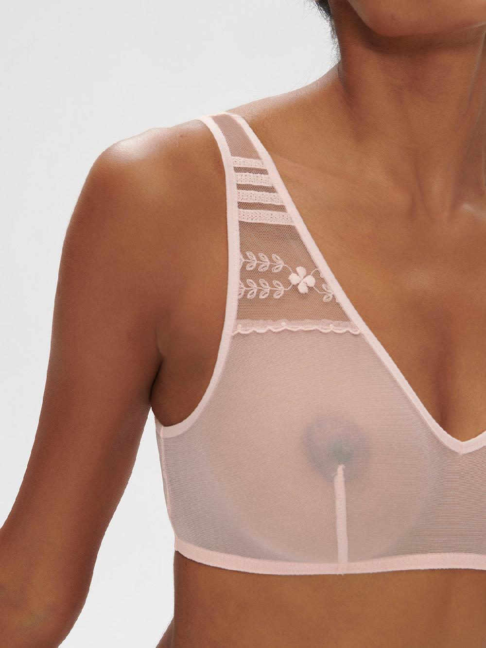 Simone Pérèle Soutien-gorge Triangle Sans-armatures - Poudre Pétale
