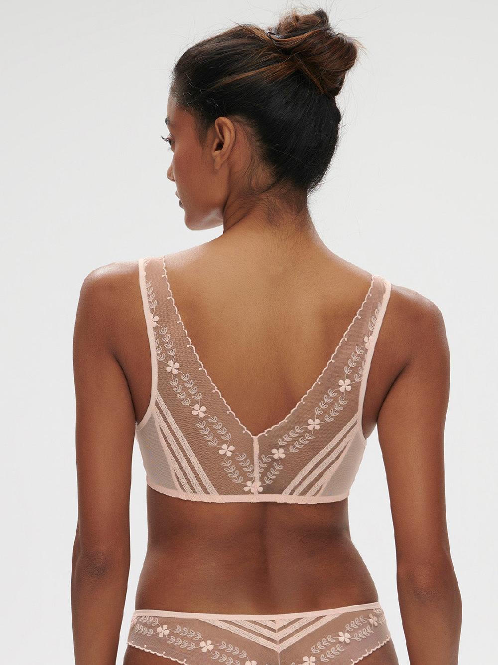 Simone Pérèle Soutien-gorge Triangle Sans-armatures - Poudre Pétale