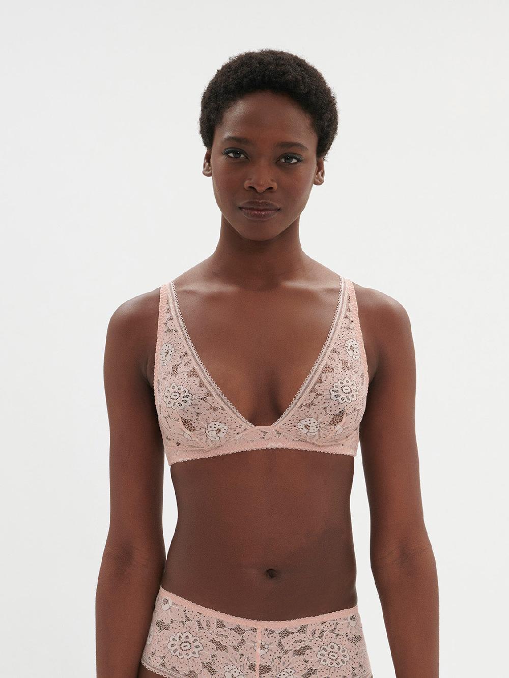 simone pérèle Soutien-gorge triangle sans-armatures - Rose Ballet