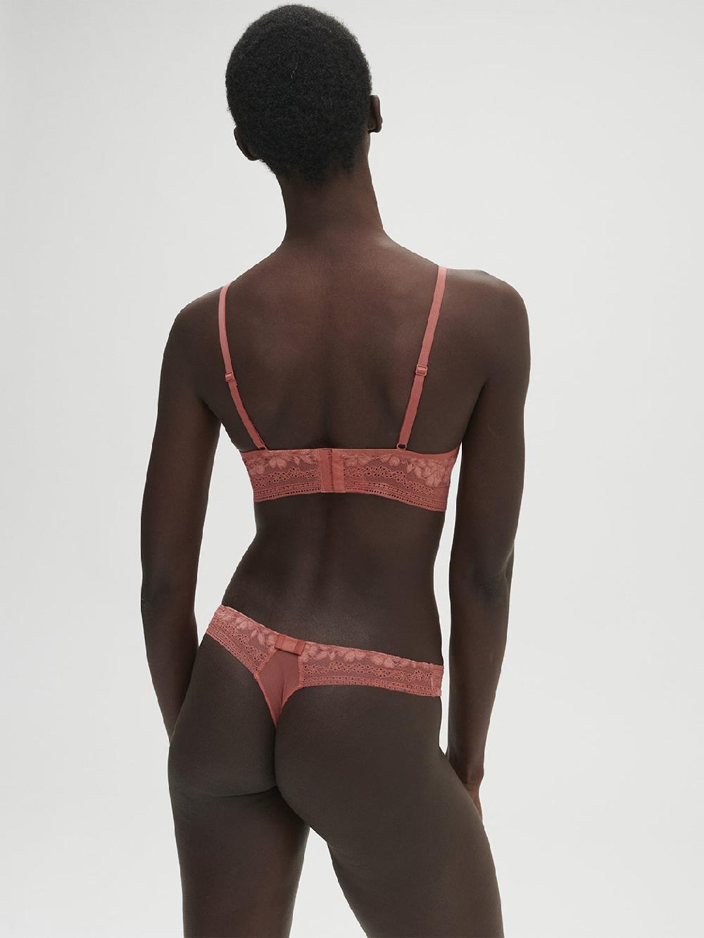 Simone Pérèle Soutien-gorge Triangle Sans-armatures - Rose Texas