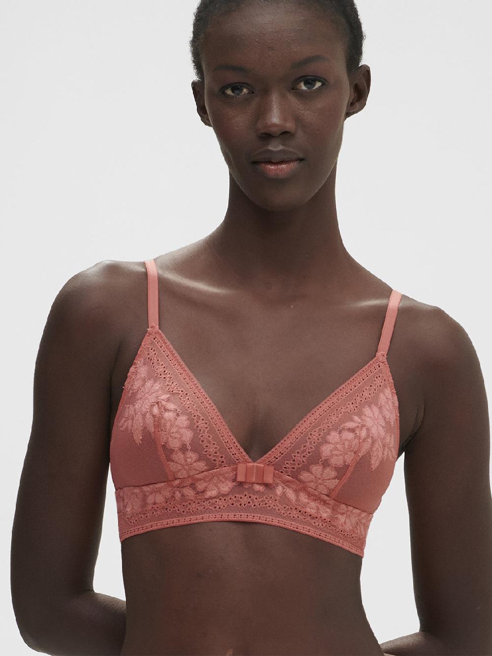 simone pérèle Soutien-gorge triangle sans-armatures - Rose Texas
