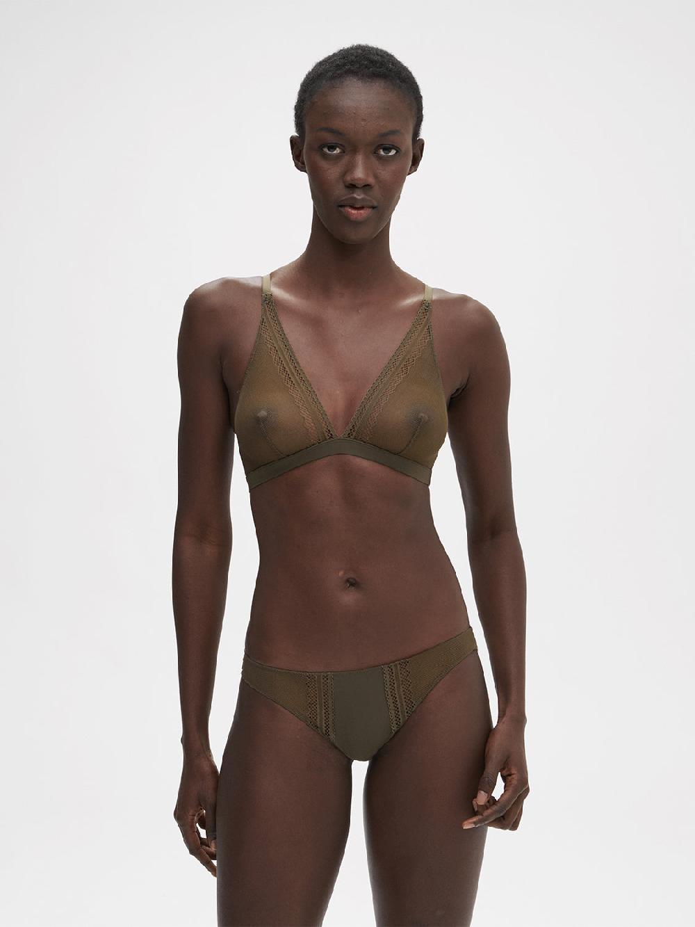 Simone Pérèle Soutien-gorge Triangle Sans-armatures - Vert Aventure