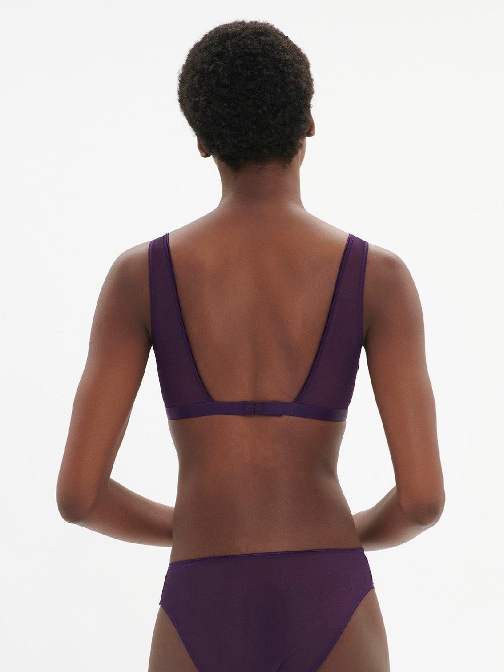 Simone Pérèle Soutien-gorge Triangle Sans-armatures - Violet Euphoria