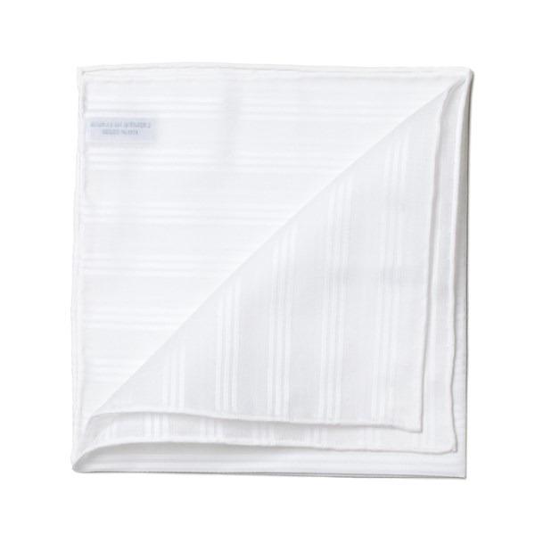 simonnot godard Pochette rayures satin voile de coton