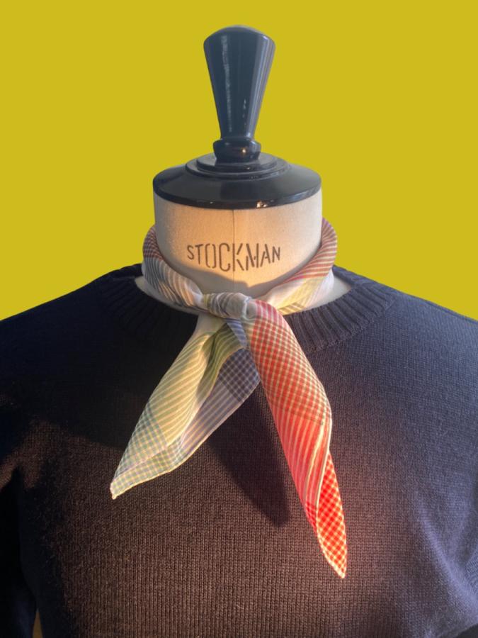 Simonnot Godard Foulard En Voile De Coton