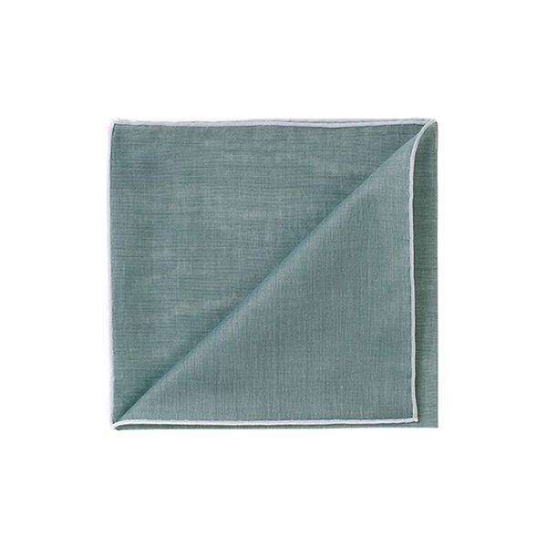 simonnot godard Mouchoir à bord blanc col. treillis