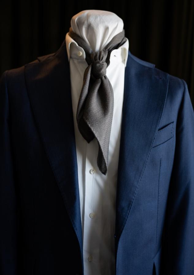 simonnot godard mouchoir de col en cachemire coton