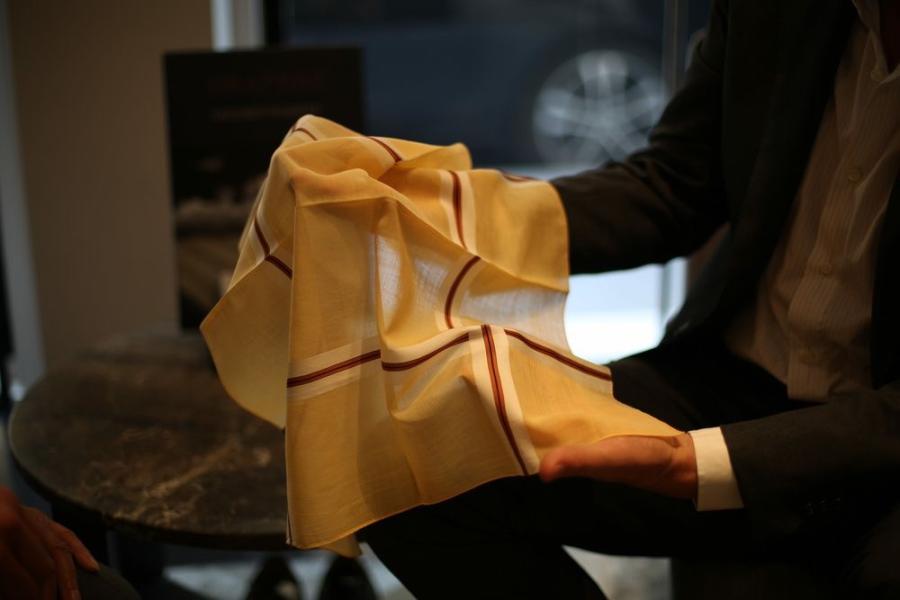 simonnot godard Mouchoir de col en coton