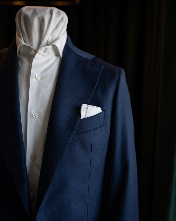 Simonnot Godard Mouchoir En Coton Fils Coupés