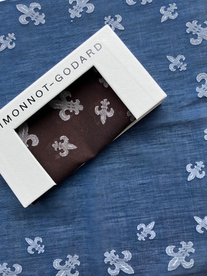 Simonnot Godard Pochette En Coton Fils Coupés