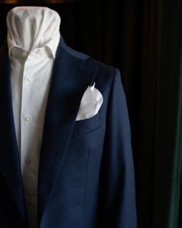 Simonnot Godard Pochette En Coton Fils Coupés
