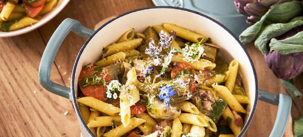 sitram Pâtes fraiches artichauts poivrade en Barigoule